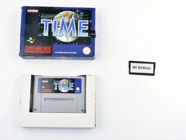 Illusion of Time [Super Nintendo], Spelcomputers en Games, Games | Nintendo Super NES, Zo goed als nieuw, Ophalen of Verzenden