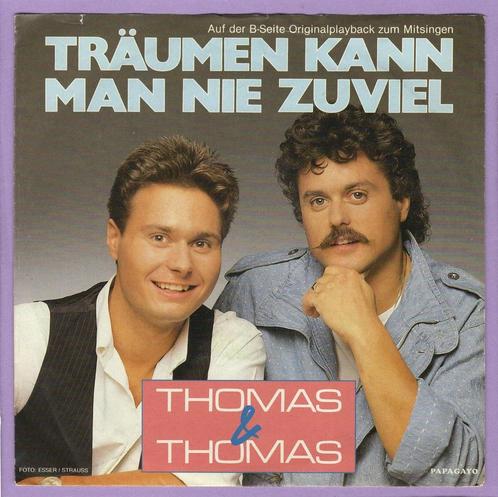 Thomas & Thomas – Träumen Kann Man Nie Zuviel / (Origi..., Cd's en Dvd's, Vinyl Singles, Verzenden