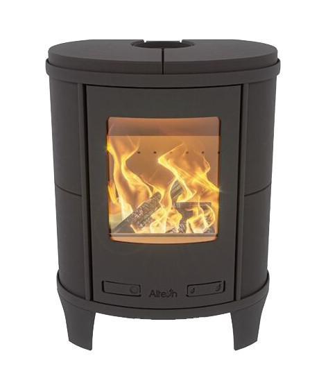 Altech Ecosy Basis, Huis en Inrichting, Kachels, Vrijstaand, Nieuw, Hout, Ophalen of Verzenden