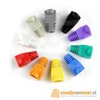RJ45 Tule Boot PVC Cover Zwart-10x, Verzenden, Nieuw