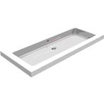 Wiesbaden Kera Wastafel Enkel zonder Kraangat - 100x46x5cm -, Ophalen of Verzenden, Nieuw