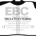 EBC 2018+ Audi S4 / 2017+ Audi S5 Bluestuff Front Brake Pads, Ophalen of Verzenden, Nieuw