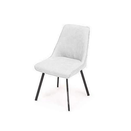 Eetkamerstoel Medemblik - eetkamerstoelen - Wit, Huis en Inrichting, Stoelen, Wit, Nieuw, Stof