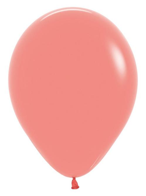 Ballonnen Tropical Coral 30cm 12st, Hobby en Vrije tijd, Feestartikelen, Nieuw, Verzenden
