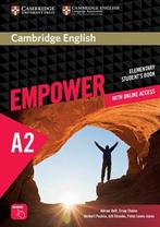 Cambridge English Empower   Elem bookonline as 9781107466302, Zo goed als nieuw, Verzenden