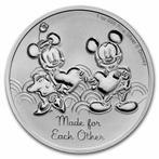Niue - Disney Mickey and Minnie Made for each other 1 oz, Postzegels en Munten, Verzenden, Munten