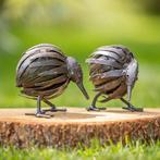 Figuur - Twee kiwi vogels (3) - Metaal