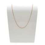 Gouden dunne gourmetschakel ketting | 41, Ophalen of Verzenden, Gebruikt, Overige kleuren, Goud
