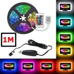 RGB IP20 LED Strip SMD3528 60led p/m met USB adapter en R..., Huis en Inrichting, Lampen | Overige, Verzenden, Nieuw