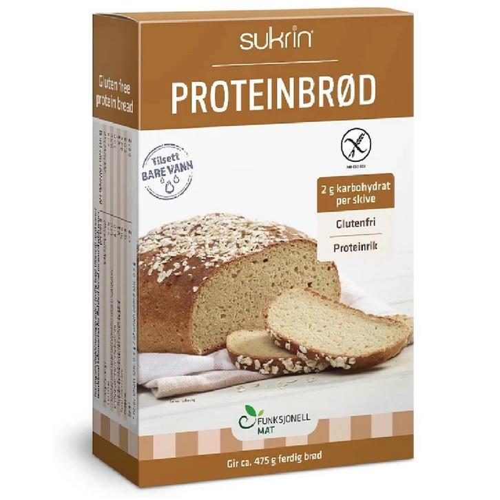Sukrin Koolhydraatarme Broodmix Proteinbrod 220g, Hobby en Vrije tijd, Taarten en Cupcakes maken, Nieuw, Verzenden