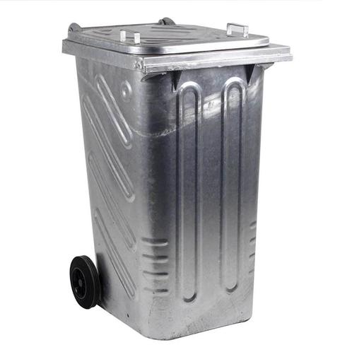 Afvalcontainer 240 liter Staal - voor DIN-opname, Zakelijke goederen, Kantoor en Winkelinrichting | Magazijn, Stelling en Opslag