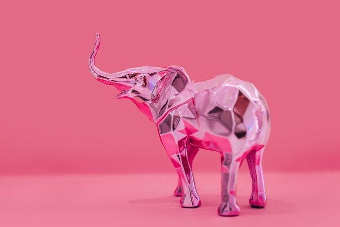 Richard Orlinski (1966) - Elephant Spirit (Pink Edition), Antiek en Kunst, Kunst | Designobjecten