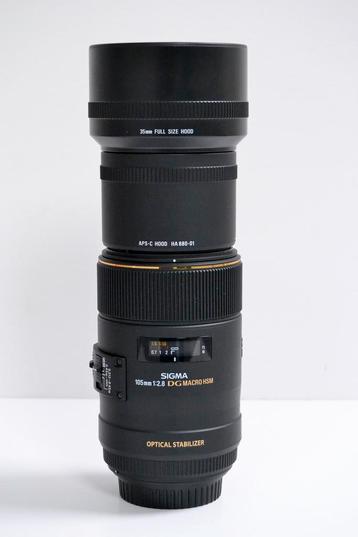 Sigma 105mm f/2.8 EX DG OS HSM Macro Voor Canon beschikbaar voor biedingen