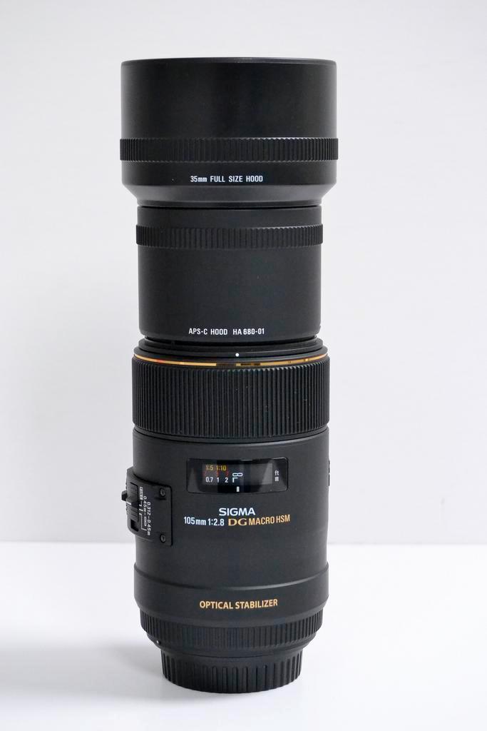 Sigma 105mm f/2.8 EX DG OS HSM Macro Voor Canon, Audio, Tv en Foto, Fotografie | Lenzen en Objectieven, Zo goed als nieuw, Macrolens