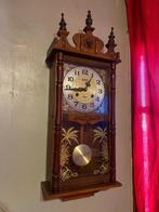 Flip klok - Vintage Hout - 1970-1980 - Pendule Carillon