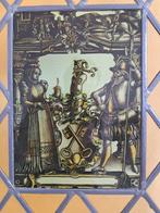 Vintage Glas-in-loodraam - 1850-1900 - Decoratief