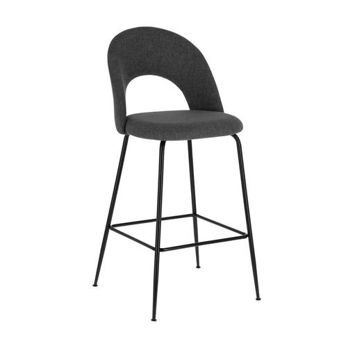 *WOONWINKEL* Kave Home Mahalia Barstoel Met Open Rugleuning, Huis en Inrichting, Barkrukken, Nieuw, Verzenden