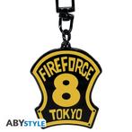 ABYstyle Fire Force Metalen Sleutelhanger-Company 8 Emblem, Verzamelen, Ophalen of Verzenden, Nieuw