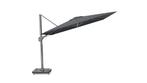 Nexus T2 premium zweefparasol 300x300 cm Faded Black met, Ophalen of Verzenden, Nieuw
