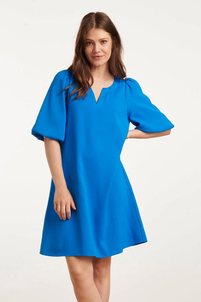 -60% Smashed Lemon  Smashed Lemon 25152 balloon sleeve kort, Kleding | Dames, Jurken, Blauw, Nieuw, Verzenden
