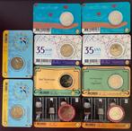 België. 2 Euro 2022/2024 (10 coins) (Zonder Minimumprijs)
