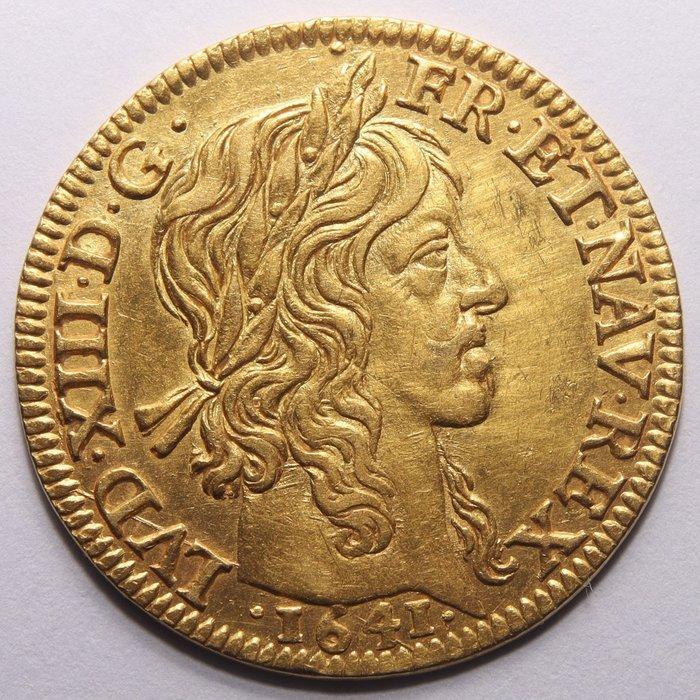 Frankrijk. Louis XIII (1610-1643). Louis dor 1641-A, Paris, Postzegels en Munten, Munten | Europa | Euromunten