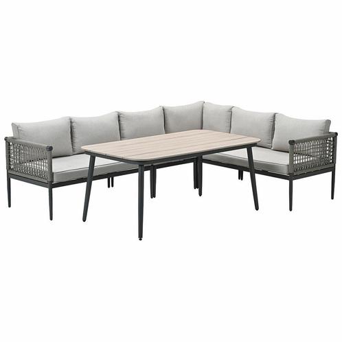 Garden Impressions Burela lounge dining set 5-delig rechts -, Tuin en Terras, Tuinsets en Loungesets, Verzenden