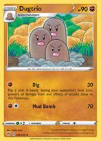 Dugtrio 085/189 Darkness Ablaze, Hobby en Vrije tijd, Verzamelkaartspellen | Pokémon, Ophalen of Verzenden, Nieuw, Losse kaart