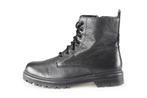 Cafe Moda Veterboots in maat 38 Zwart | 10% extra korting, Kleding | Dames, Schoenen, Verzenden, Zwart, Cafe Moda, Overige typen