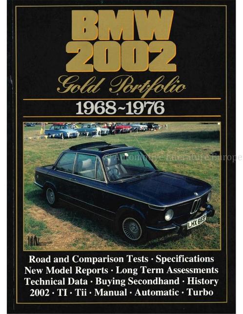 BMW 2002, GOLD PORTFOLIO 1968-1976, Boeken, Auto's | Boeken, BMW