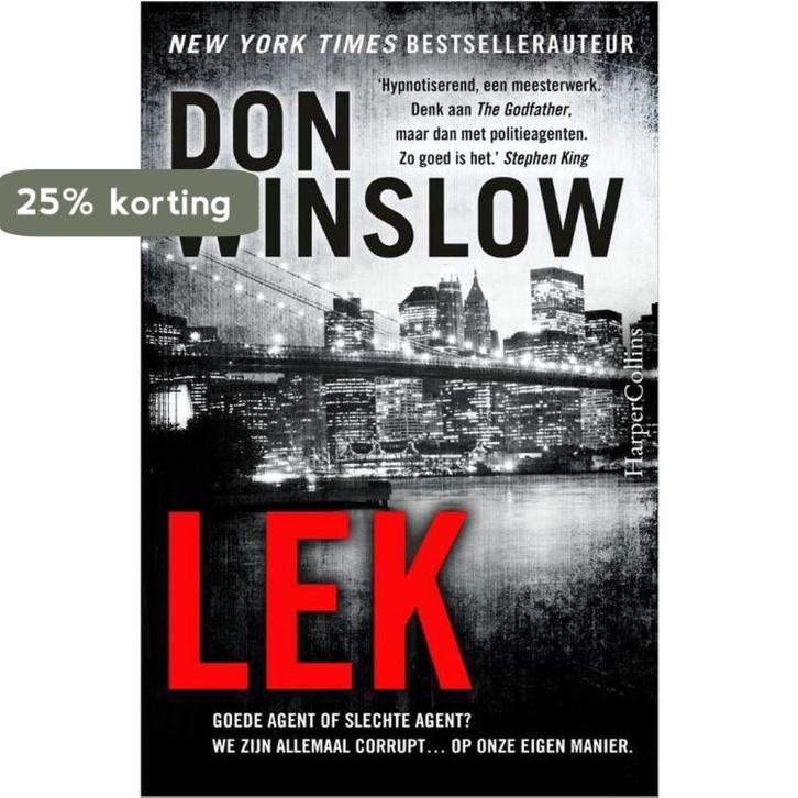 Lek 9789402726701 Don Winslow, Boeken, Thrillers, Gelezen, Verzenden
