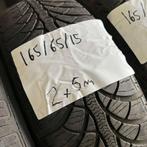 2 x Fulda Kristall Montero 3 165-65-15 Winterbanden 5mm, Gebruikt, 15 inch, Band(en), Winterbanden