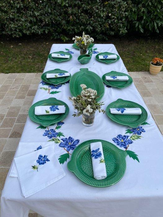 Sarreguemines - Tafelservies (10) - verlichting - Aardewerk, Antiek en Kunst, Antiek | Meubels | Tafels