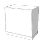 *TIP*  Toonbank dicht met lade en deuren C-PEK-011, Ophalen of Verzenden