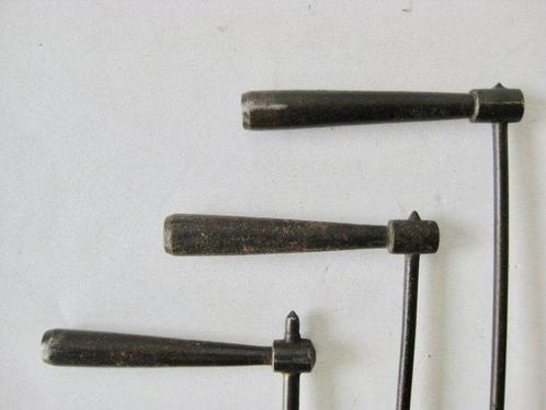 houten klok (7) - Metaal - 1850-1900 - 7 antieke klok, Antiek en Kunst, Antiek | Klokken