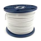 500 meter Elastisch Touw - 2 mm - CREME - elastiek op rol, Ophalen of Verzenden, Nieuw, Materiaal