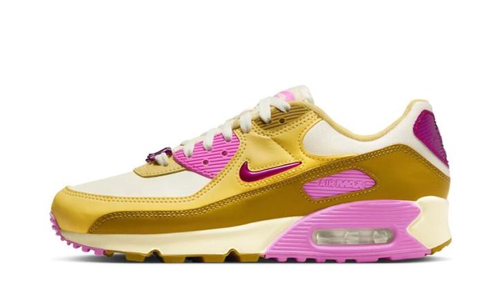 Nike Air Max 90 SE Dance Bronzine Pink (W), Kleding | Dames, Schoenen