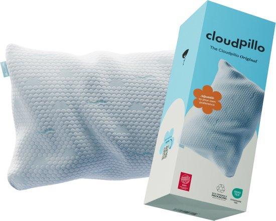 2dekans | Cloudpillo Hoofdkussen - Original - Memory Foam -, Huis en Inrichting, Slaapkamer | Beddengoed, Zo goed als nieuw, Ophalen of Verzenden