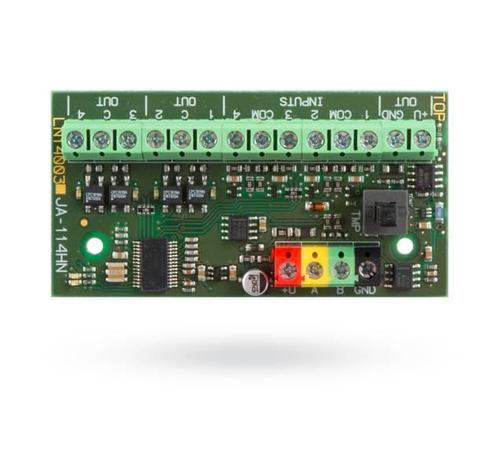 JA-114HN BUS aansluitmodule met 4 in- en uitgangen, Doe-het-zelf en Verbouw, Alarmsystemen, Nieuw, Ophalen of Verzenden