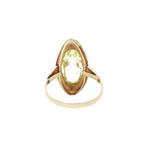 Gouden vintage ring met spinel 14 kt, Ophalen of Verzenden, Nieuw