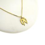 Gouden hanger van het Chinese horoscoop teken konijn., Sieraden, Tassen en Uiterlijk, Bedels, Ophalen of Verzenden, Gebruikt, Goud