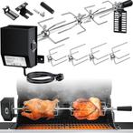 KESSER® RVS Rotisserie - 107cm -  Elektrische draaispit - Zw, Verzenden, Nieuw
