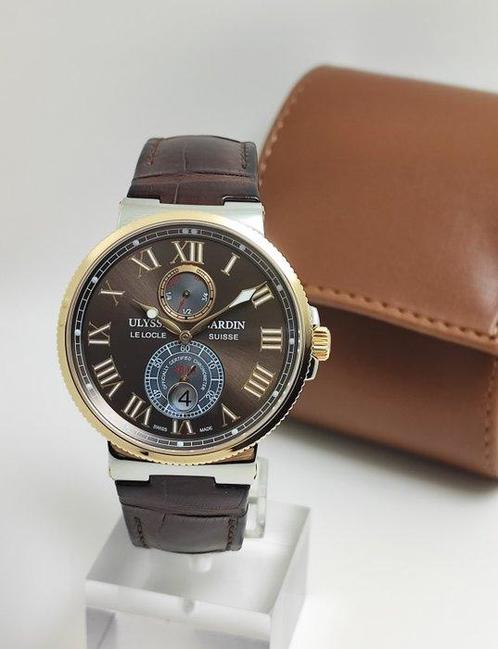 Ulysse Nardin - Marine Chronometer Gold/Steel - 265-67 -, Sieraden, Tassen en Uiterlijk, Horloges | Heren