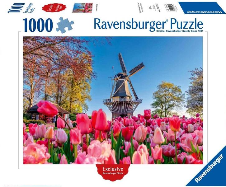 Keukenhof Puzzel (1000 stukjes) | Ravensburger - Puzzels, Hobby en Vrije tijd, Denksport en Puzzels, Nieuw, Verzenden