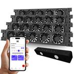 Heatfan 5 - Quattro Set zwart - inclusief WiFi smartcontroll, Verzenden, Nieuw