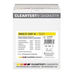 Cleartest® Multi Dip 12, Drugstest, 10 stuks Amfetamine -, Nieuw, Verzenden
