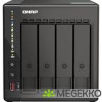 QNAP TS-453E NAS Tower Ethernet LAN Zwart J6412, Verzenden, Nieuw