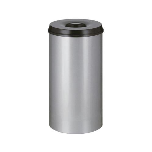 Vlamdovende papierbak 50 ltr - grijs/Zwart, Huis en Inrichting, Woonaccessoires | Prullenbakken, Nieuw, Verzenden