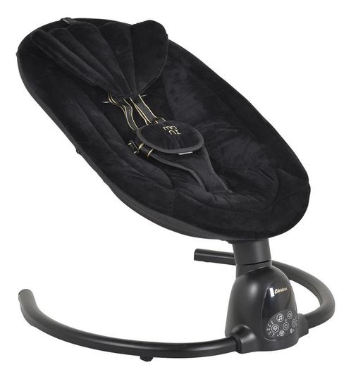 Cangaroo Clarissa Black Babyschommel 110582, Kinderen en Baby's, Wipstoeltjes, Nieuw, Verzenden