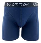 Boxershort - SQOTTON® - Basic - Marineblauw, Kleding | Heren, Ondergoed, Verzenden